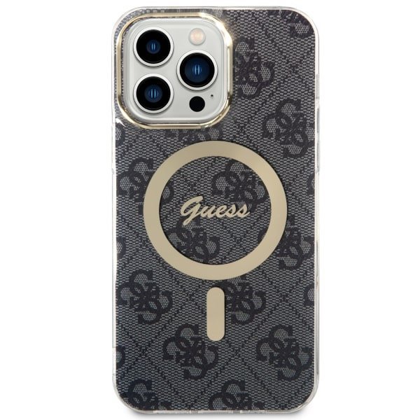 Guess GUHMP14XH4STK iPhone 14 Pro Max 6.7&quot; czarny/black hardcase 4G MagSafe