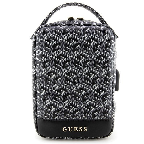 Guess Torba GUHBHGCFSEK Organizerczarny/black GCube Stripe