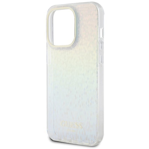 Guess GUHCP14XHDECMI iPhone 14 Pro Max 6.7&quot; wielokolorowy hardcase IML Faceted Mirror Disco Iridescent