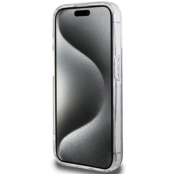 Guess GUHMP15LHGCUSTGK iPhone 15 Pro 6.1&quot; czarny/black hardcase IML GCube MagSafe