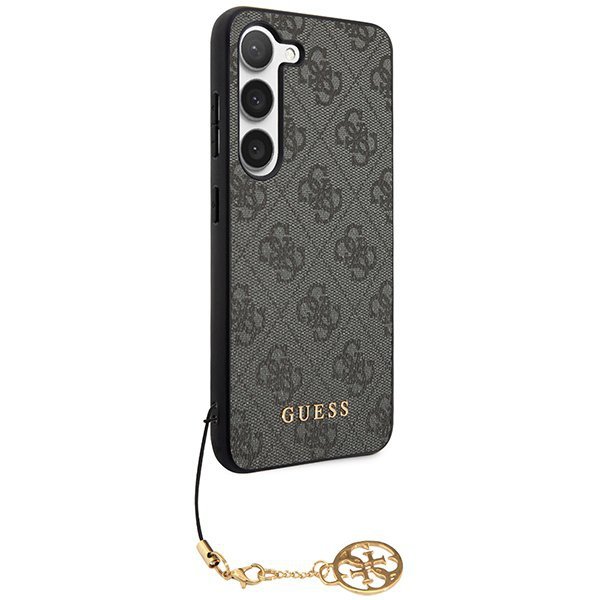 Guess GUHCS24MGF4GGR S24+ S926 czarny/black hardcase 4G Charms Collection