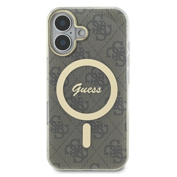 Guess GUHMP16MH4STW iPhone 16 Plus 6.7"  brązowy/brown hardcase IML 4G MagSafe