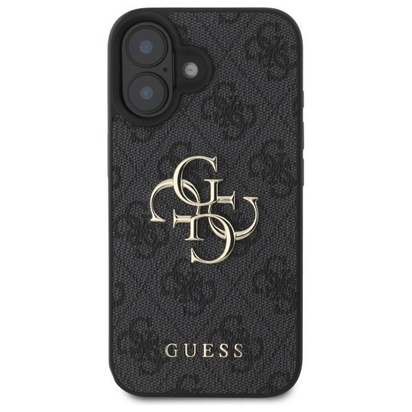 Guess GUHCP16M4GMGGR iPhone 16 Plus 6.7&quot; czarny/black hardcase 4G Big Logo
