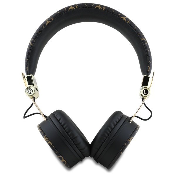 Guess słuchawki nauszne Bluetooth ENC    GUBH70E4PTMK czarny/black 4G Triangle Round Shape