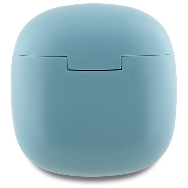 Guess słuchawki Bluetooth GUTWSJ14ESGQ   TWS + stacja dokująca turkusowy/turquoise Printed Classic Logo
