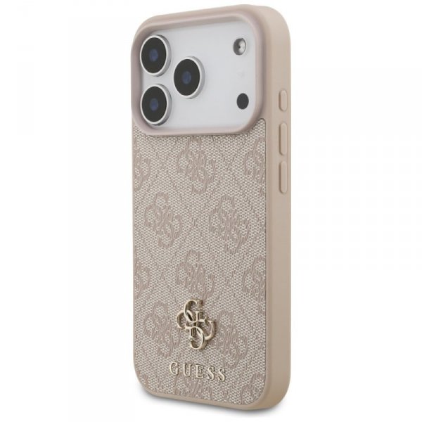 Etui Guess 4G Small 4G and Classic       MagSafe do iPhone 17 Pro różowy