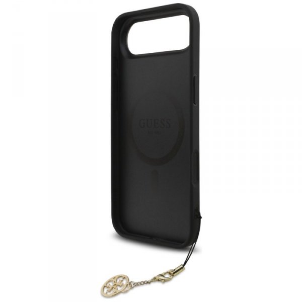 Etui Guess 4G Charms Collection MagSafe  do iPhone Air czarny