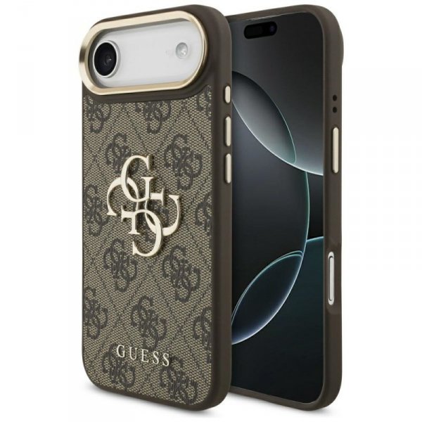 Etui Guess 4G Big 4G Classic Logo do     iPhone Air brązowy złoty