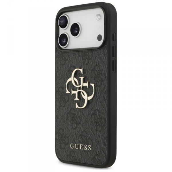 Etui Guess 4G Strap 4G Classic Logo do   iPhone 17 Pro Max czarny