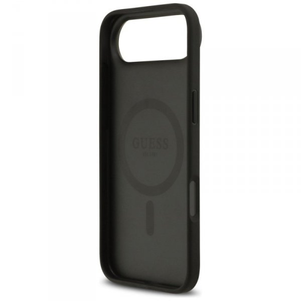 Etui Guess 4G Circle Classic Logo        MagSafe do iPhone Air czarny