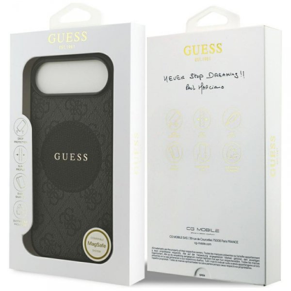 Etui Guess 4G Circle Classic Logo        MagSafe do iPhone Air czarny