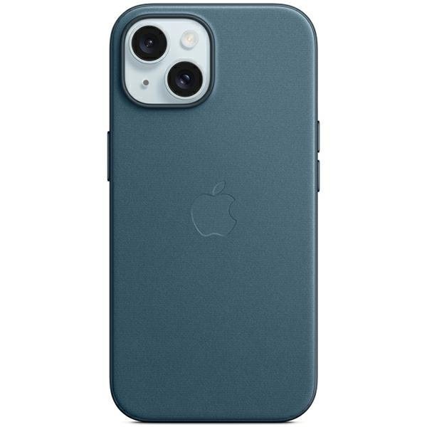Etui Apple MT4D3ZM/A iPhone 15 Plus / 14 Plus 6.7&quot; MagSafe błękit pacyfiku/pacific blue FineWoven Case