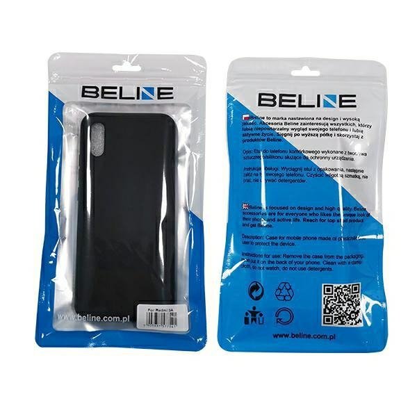 Beline Etui Silicone Samsung A20s A207 czarny/black