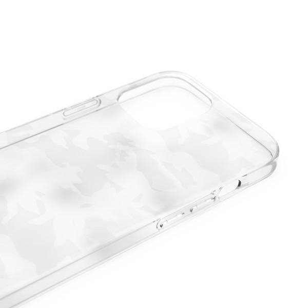 Adidas OR SnapCase Camo iPhone 12 ProMax przezroczysty/biały 43706