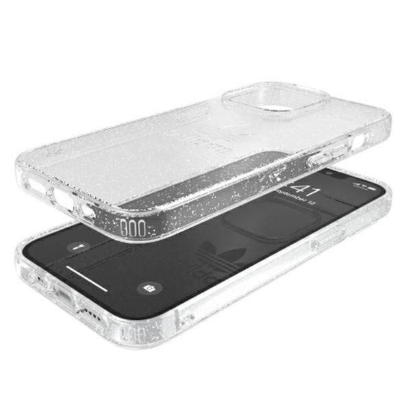 Adidas OR Protective iPhone 13 Pro / 13 6,1&quot; Clear Case Glitter transparent 47120