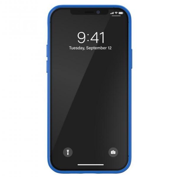 Adidas OR SnapCase Trefoil iPhone 12/12 Pro niebieski/bluebird 42289