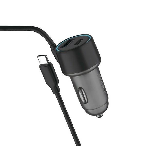4smarts Ład. indukcyjna Car Charging 15W+ ładowarka samochodowa szary/grey 540988