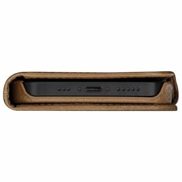Etui dbramante 1928 Lynge 2w1 Wallet do  iPhone 14 brązowy/brown