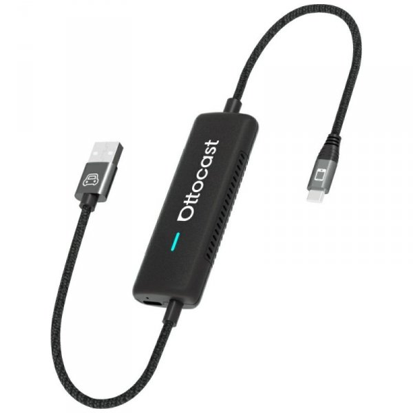 Adapter samochodowy Ottocast CA450-T     Mirror Touch CarPlay czarny