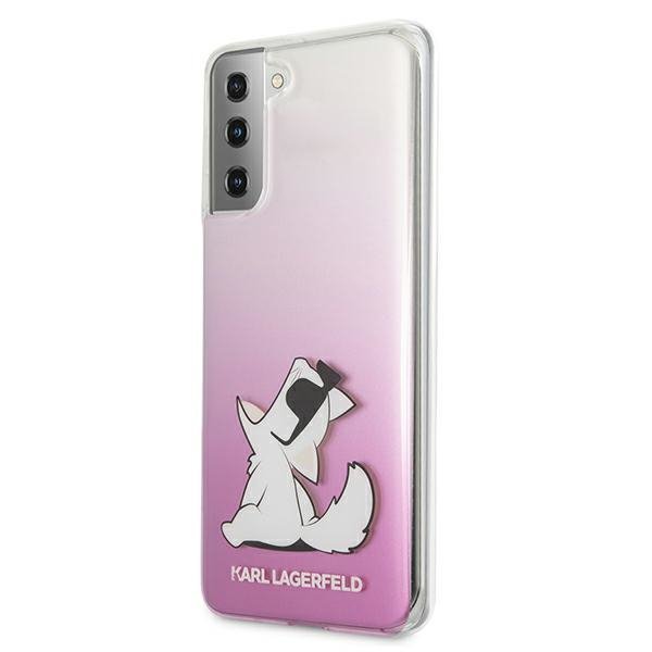 Karl Lagerfeld KLHCS21MCFNRCPI S21+ G996hardcase różowy/pink Choupette Fun