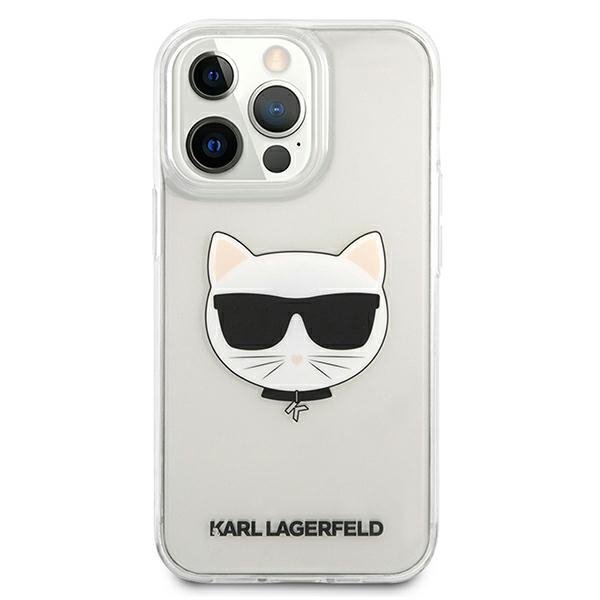 Karl Lagerfeld KLHCP13XCTR iPhone 13 Pro Max 6,7&quot; hardcase transparent Choupette Head