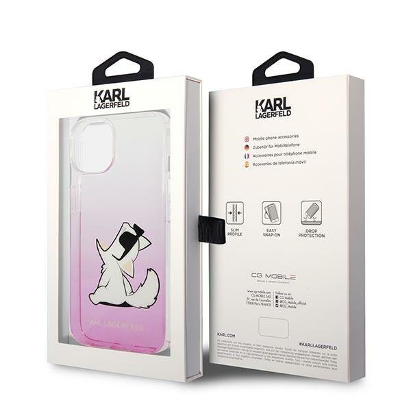 Karl Lagerfeld KLHCP14MCFNRCPI iPhone 14 Plus / 15 Plus 6,7&quot; hardcase różowy/pink Choupette Fun