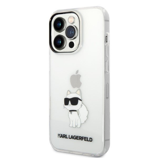 Karl Lagerfeld KLHCP14LHNCHTCT iPhone 14 Pro 6,1&quot; transparent hardcase Ikonik Choupette