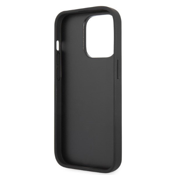 Karl Lagerfeld KLHCP14XG2CPS iPhone 14 Pro Max 6,7&quot; srebrny/silver hardcase Glitter Choupette Patch