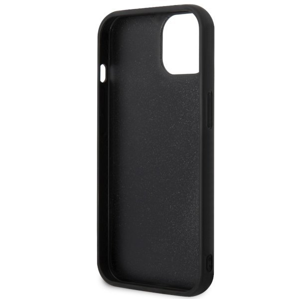 Karl Lagerfeld KLHCP14M3DRKINK iPhone 14Plus / 15 Plus 6.7&quot; czarny/black hardcase Rubber Ikonik 3D