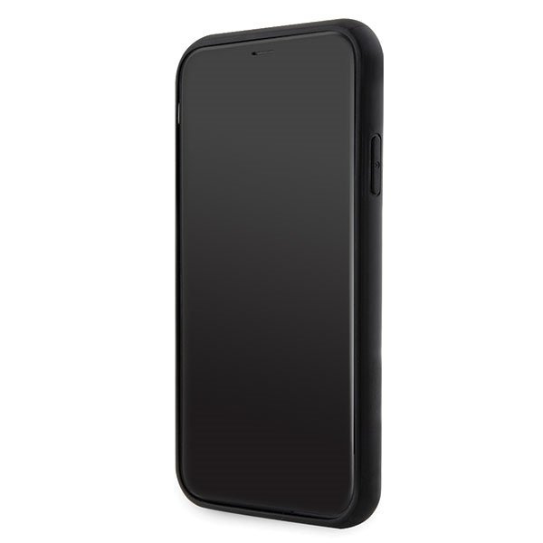 Karl Lagerfeld KLHCN61G2CPK iPhone 11 /Xr 6.1&quot; czarny/black hardcase Glitter Choupette Patch