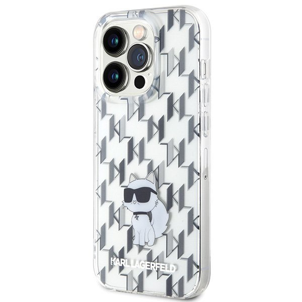 Karl Lagerfeld KLHCP15XHNCMKLT iPhone 15 Pro Max 6.7&quot; transparent hardcase Monogram Choupette