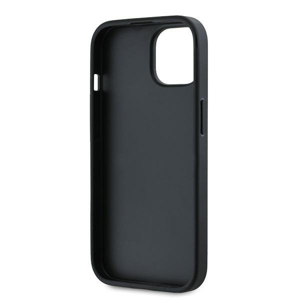 Karl Lagerfeld KLHCP15MPQDSMGK iPhone 15 Plus / 14 Plus 6.7&quot; czarny/black hardcase Diagonal Quilted Script