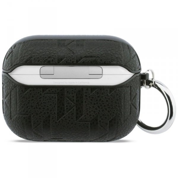 Etui Karl Lagerfeld do AirPods Pro Monogram Choupette Head – Czarne / Black
