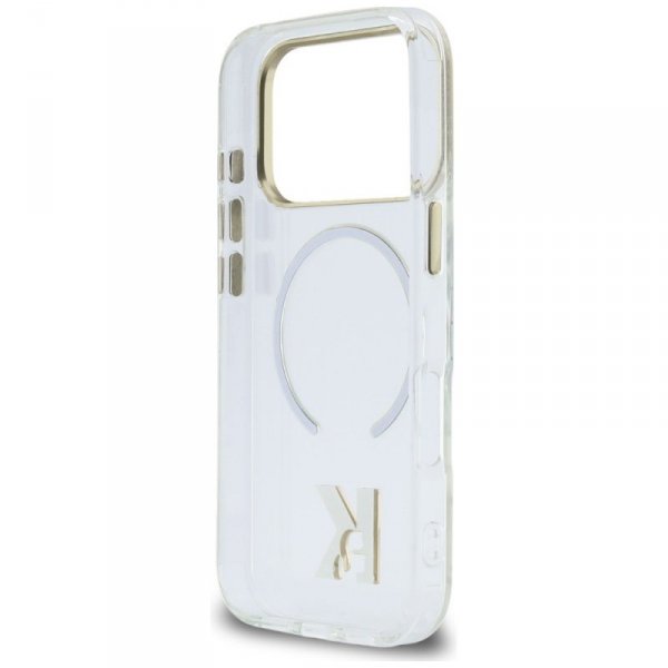 Etui Karl Lagerfeld IML K Head Logo      MagSafe do iPhone 17 Pro Max przezroczysty