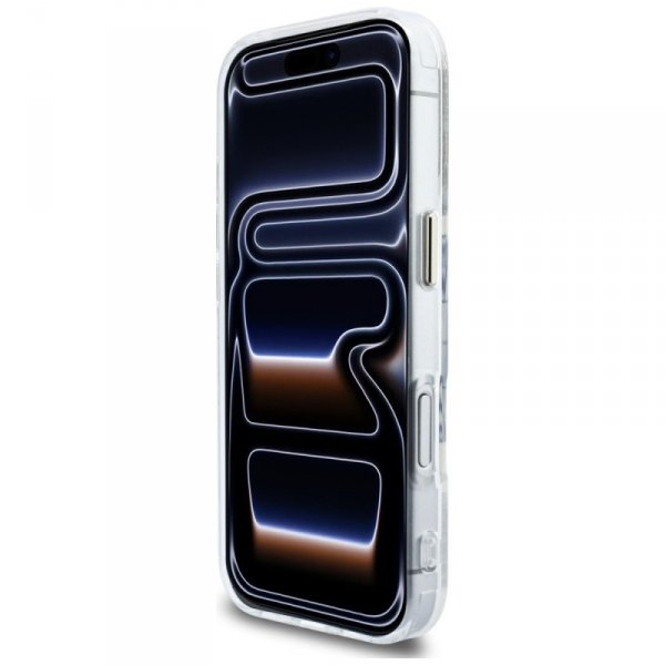 Etui Karl Lagerfeld IML KL Script Logo   MagSafe do iPhone 17 Pro przezroczysty