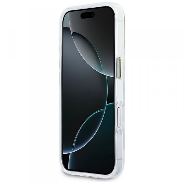 Etui Karl Lagerfeld IML Choupettes Karl  Script Logo MagSafe do iPhone 17 przezroczysty