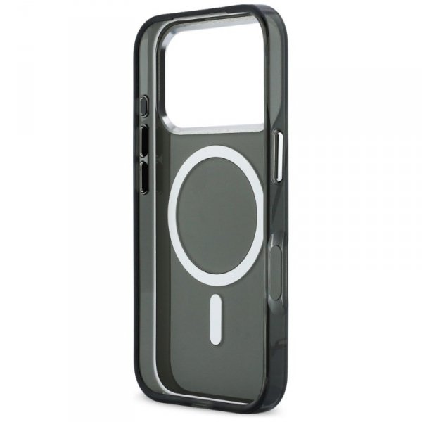 Etui Karl Lagerfeld Karl & Choupette     Back MagSafe do iPhone 17 Pro Max czarny