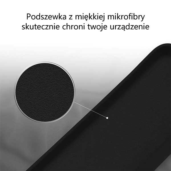 Mercury Silicone iPhone 12 Pro Max 6,7&quot; czarny/black