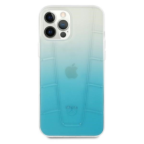 Mercedes MEHCP12MCLGBL iPhone 12/12 Pro 6,1&quot; niebieski/blue hardcase Transparent Line