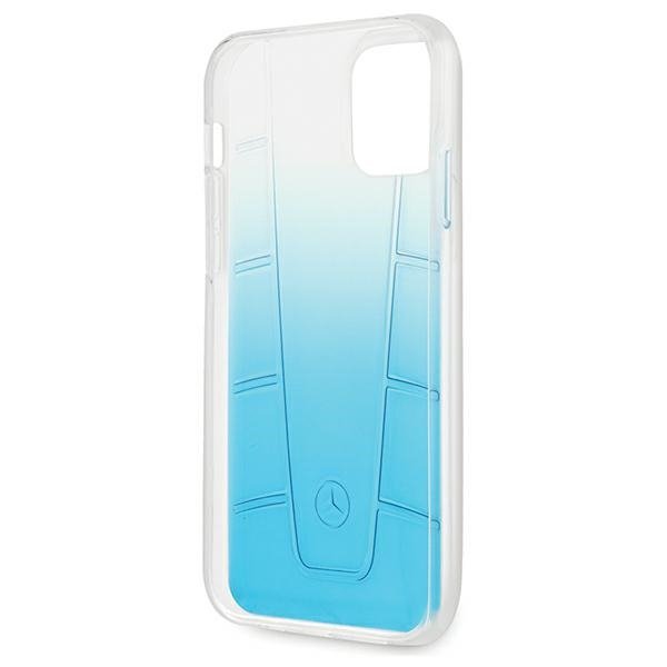 Mercedes MEHCP12MCLGBL iPhone 12/12 Pro 6,1&quot; niebieski/blue hardcase Transparent Line