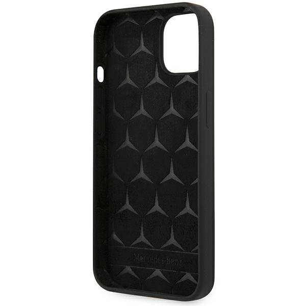 Mercedes MEHCP13SSILBK iPhone 13 mini 5,4&quot; czarny/black hardcase Silicone Line