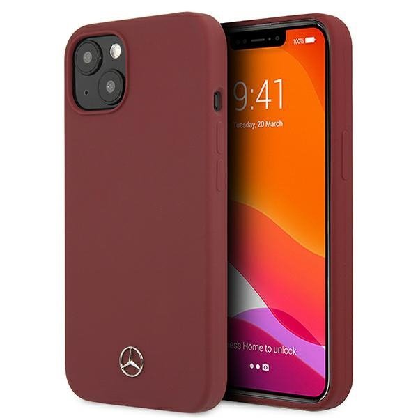 Mercedes MEHCP13SSILRE iPhone 13 mini5,4&quot; czerwony/red hardcase Silicone Line
