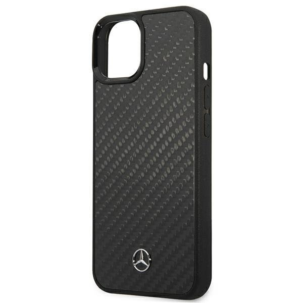 Mercedes MEHCP13SRCABK iPhone 13 mini 5,4&quot; czarny/black carbon hardcase Dynamic Line