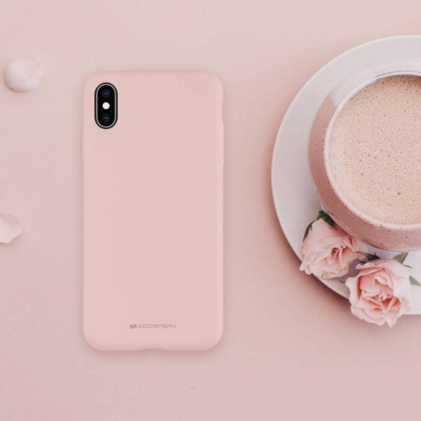 Mercury Silicone iPhone 13 Pro 6,1&quot;różowo-piaskowy/pink sand