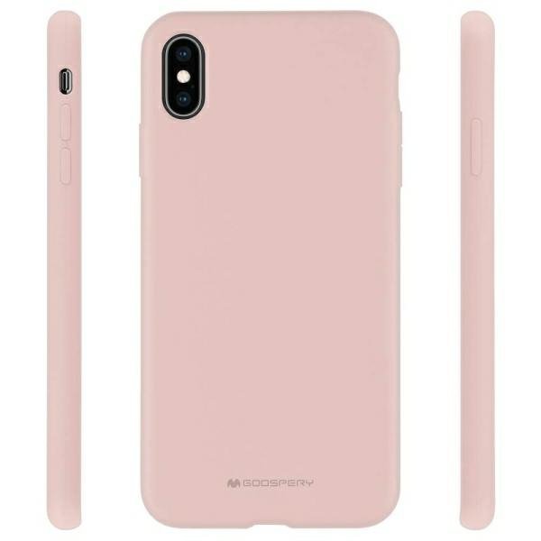 Mercury Silicone Samsung S21 FE G990 różowo-piaskowy/pink sand