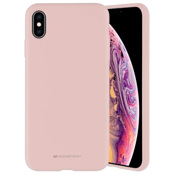 Mercury Silicone iPhone 14 Pro Max 6,7&quot; różowo-piaskowy/pink-sand