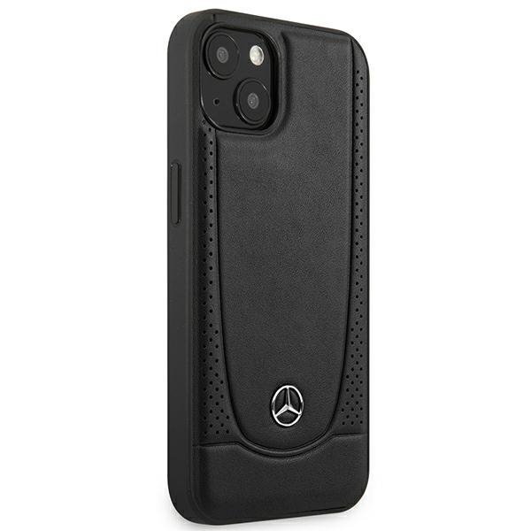 Mercedes MEHCP14MARMBK iPhone 14 Plus /15 Plus 6,7&quot; czarny/black hardcase Leather Urban