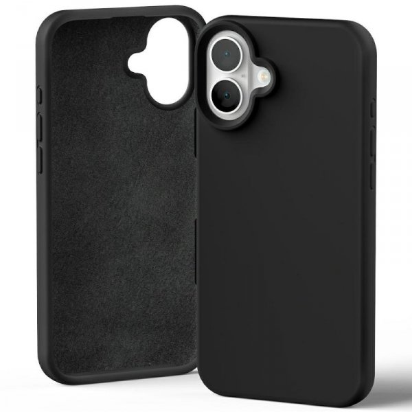 Mercury Silicone iPhone 16 Plus6,7&quot; czarny/black