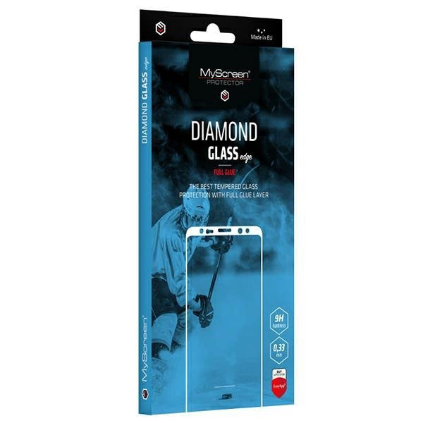 MS Diamond Glass Edge Vivo Y76 5G/Y76s Full Glue Black