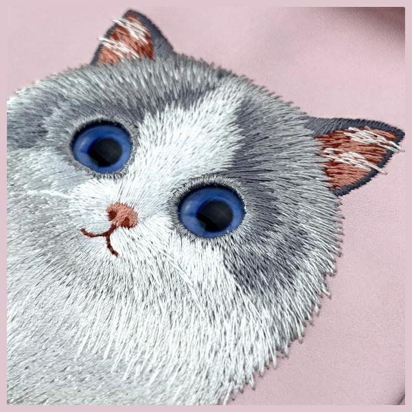 Nimmy torebka na telefon różowy/pink Big Eyed Pet 2.0 Cat